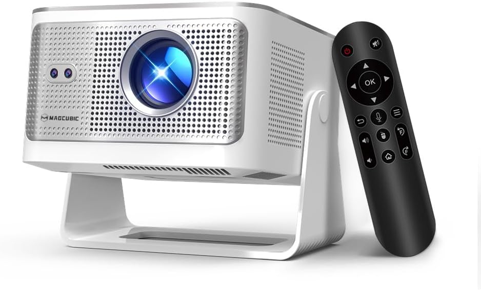 Magcubic Smart Projector with WiFi6 and Bluetooth5.4, Native1080P Portable